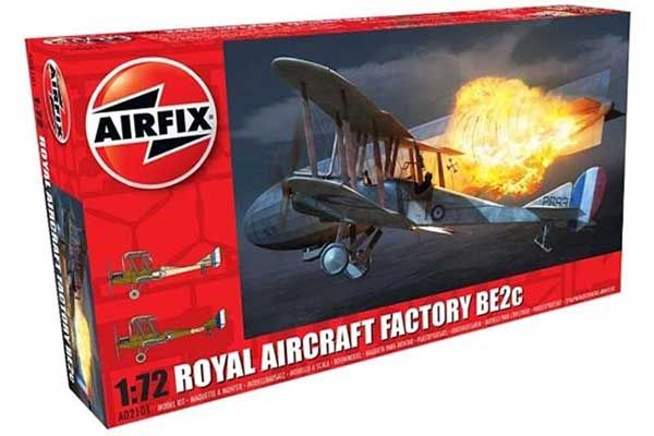 Royal Aircraft Facility BE2C (Airfix 02101) 1/72