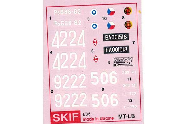 МТ-ЛБМ с зентной установкой ЗУ-23-2 (Skif 229) 1/35