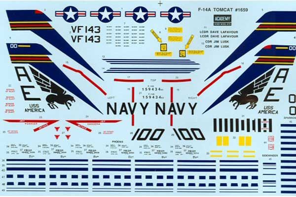 F-14A (Academy 12253) 1/48
