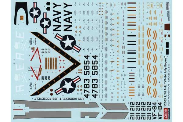 F-4J Phantom II 'VF-84 Jolly Rogers' (Academy 12305) 1/48