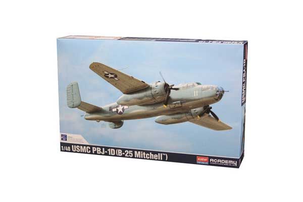 USMC PBJ-1D (B-25 Mitchell) (Academy 12334) 1/48