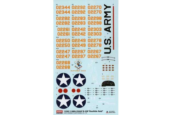 B-25B 'Doolittle Raid' (Academy 12336) 1/48