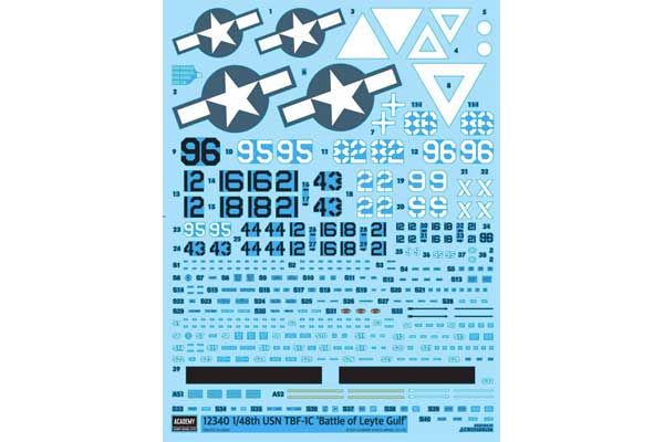 TBF-1C "Битва в затоці Лейте" (Academy 12340) 1/48