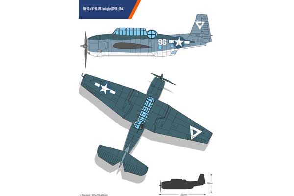 TBF-1C "Битва в затоці Лейте" (Academy 12340) 1/48