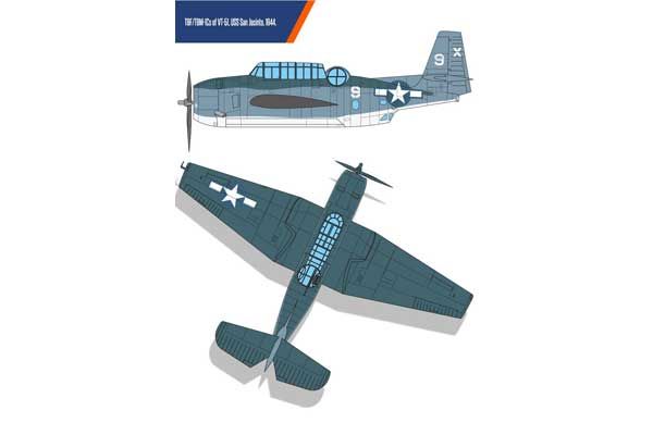TBF-1C "Битва в затоці Лейте" (Academy 12340) 1/48