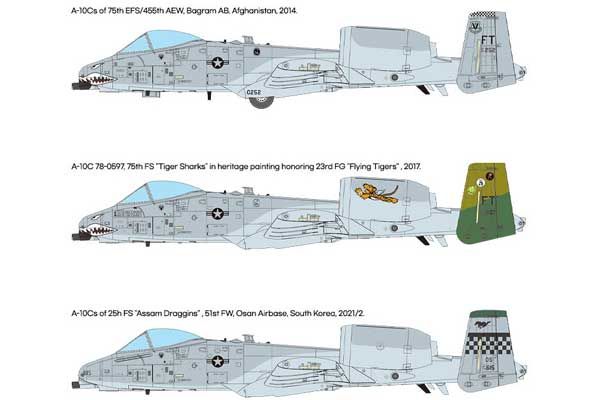 A-10C "75th FS Flying Tigers" (Academy 12348) 1/48