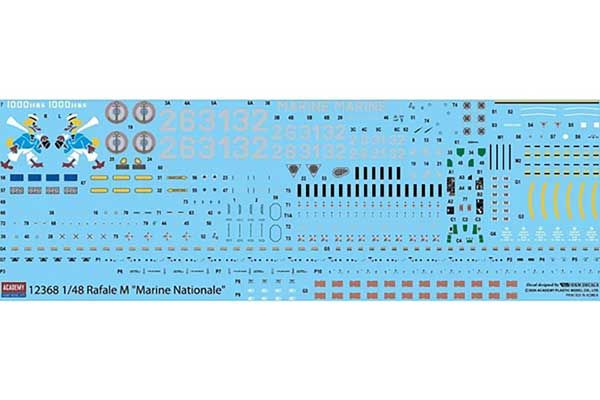 Rafale M Marine Nationale (Academy 12368) 1/48