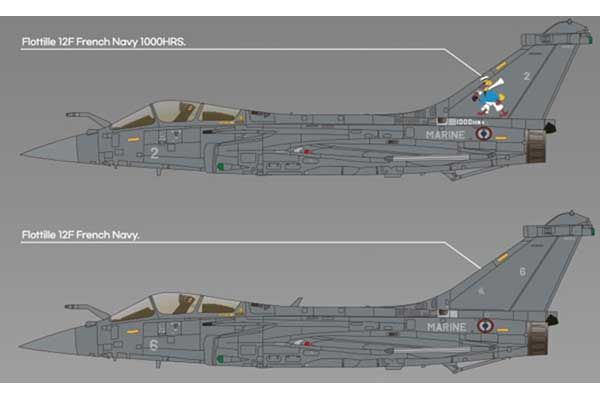 Rafale M Marine Nationale (Academy 12368) 1/48
