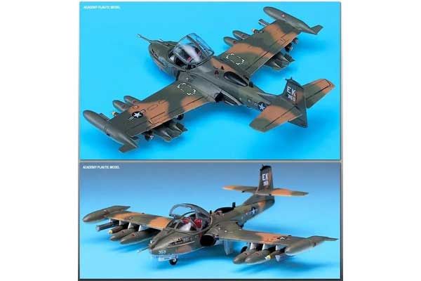 A-37B (Academy 12461) 1/72