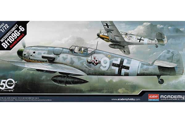 MESSERSCHMITT BF109G-6 (Academy 12467) 1/72