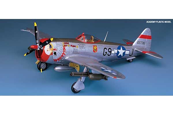 P-47D "Bubbletop" (Academy 12491) 1/72