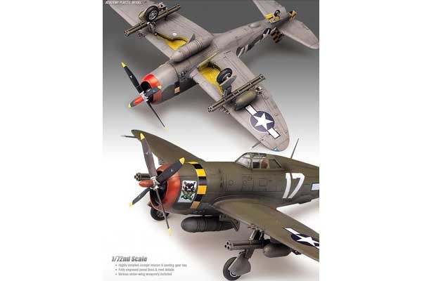 P-47D "Razorback" (Academy 12492) 1/72