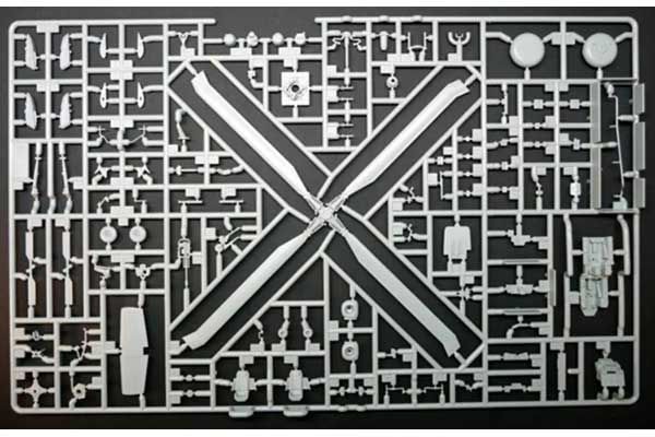 AH-64D Block II Apache (Academy 12514) 1/72
