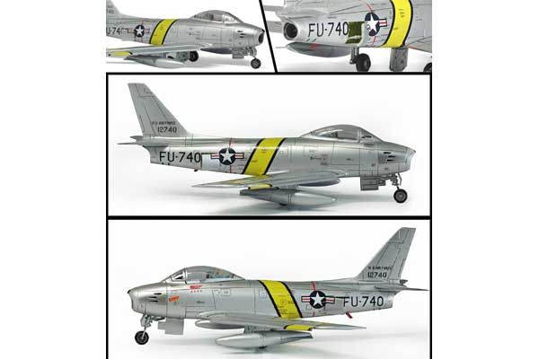P-47D і F-86E 'Gabreski' (Academy 12530) 1/72