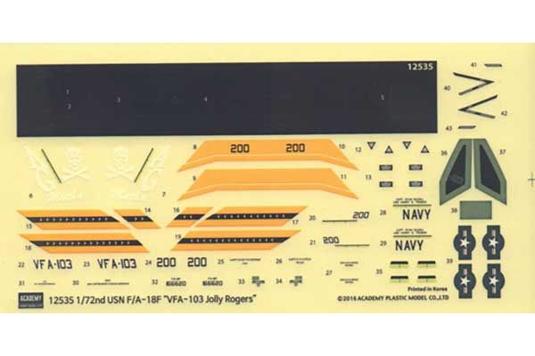 F/A-18F 'VFA-103 Jolly Rogers' (Academy 12535) 1/72