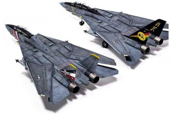 USN F-14D VF-2 Bounty Hunters (Academy 12590) 1/72