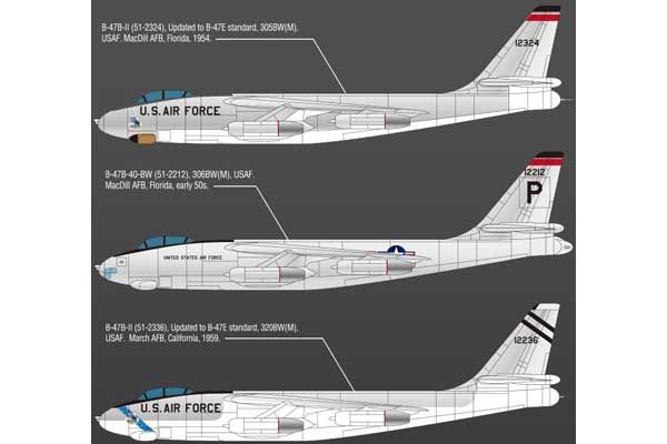 B-47 '306th BW(M)' (Academy 12618) 1/144