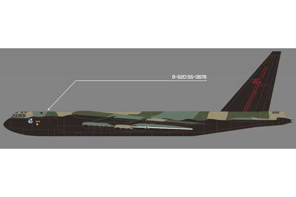 B-52D Stratofortress (Academy 12632) 1/144