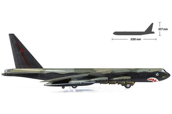 B-52D Stratofortress (Academy 12632) 1/144