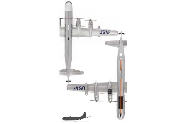 USAF KC-97L Stratofreighter (Academy 12640) 1/144