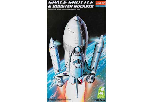 "Space Shuttle & Booster Rockets" (Academy 12707) 1/288