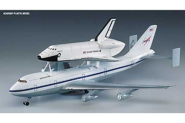 Космический шаттл и самолёт-носитель (Academy 12708) 1/72