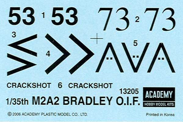 M2A2 Bradley  "Иракская война" (Academy 13205) 1/35