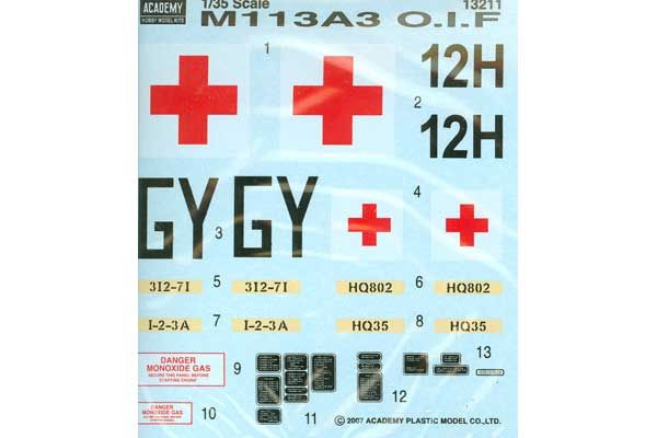 M113A3 'Ирак 2003' (Academy 13211) 1/35