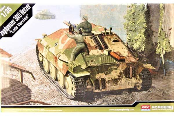 Jagdpanzer 38(t) Hetzer піздня версія (Academy 13230) 1/35