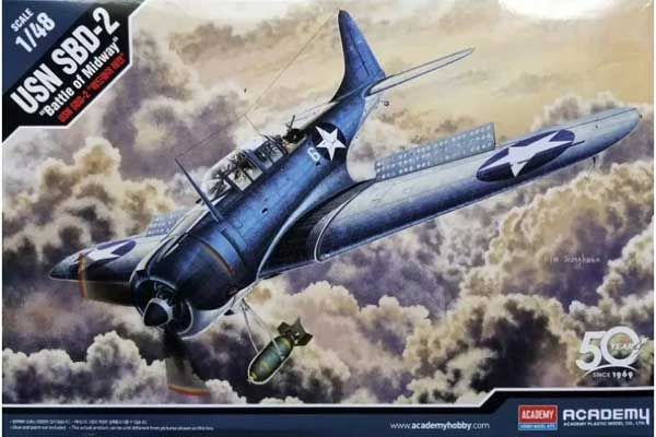 SB2U-3 "Battle of Midway" (Academy 12350) 1/48