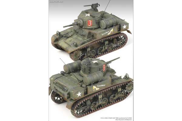 M3A1 STUART (Academy 13269) 1/35