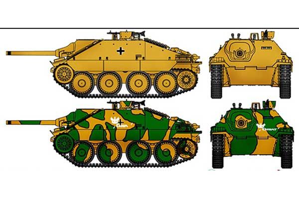 Jagdpanzer 38(t) Hetzer “Ранняя версия” (Academy 13278) 1/35