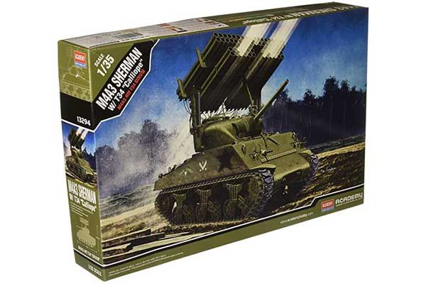 M4A3 Sherman з T34 'Calliope' (Academy 13294) 1/35