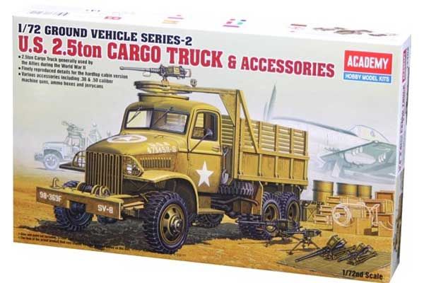 2.5 тонна вантажівка США і аксесуари (Academy 13402) 1/72
