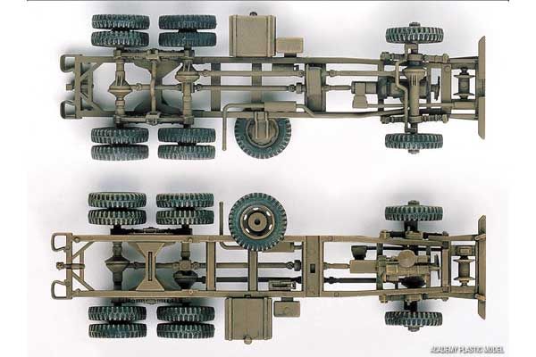 2.5 тонна вантажівка США і аксесуари (Academy 13402) 1/72