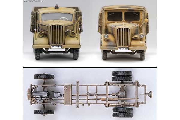 Німецькі вантажівки (Academy 13404) 1/72