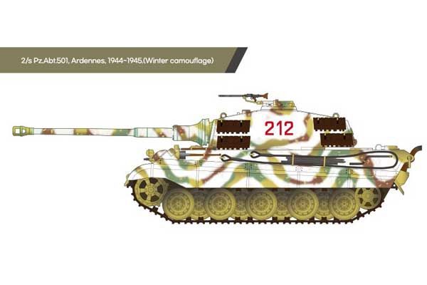 King Tiger "Henschel Turret" (Academy 13423) 1/72
