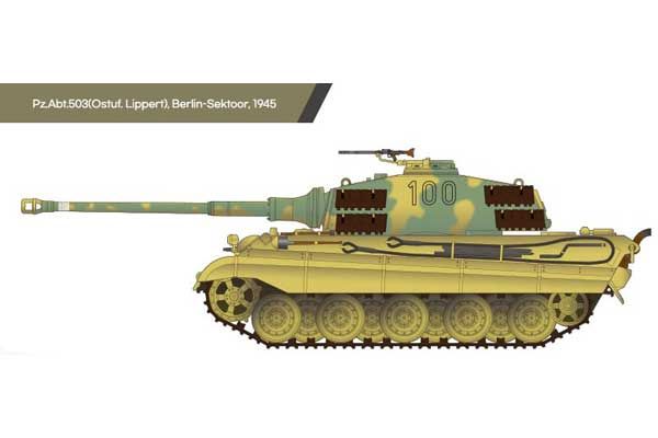 King Tiger "Henschel Turret" (Academy 13423) 1/72