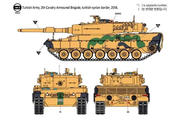 Leopard 2A4 (Academy 13428) 1/72