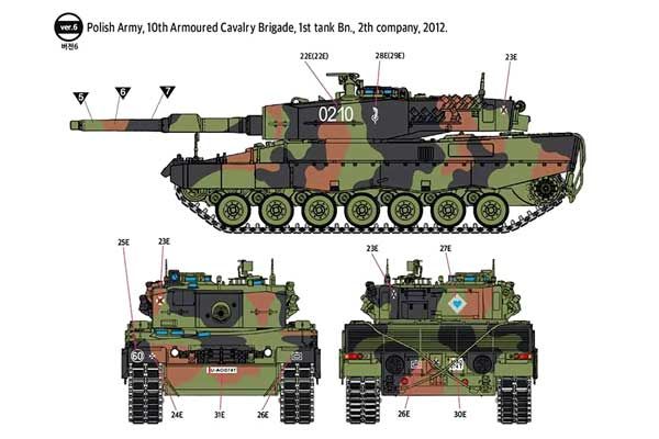 Leopard 2A4 (Academy 13428) 1/72