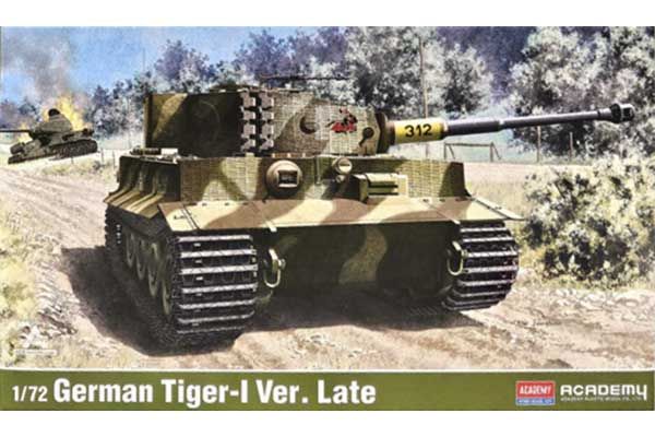 Tiger-1 пізнього виробництва (Academy 13431) 1/72
