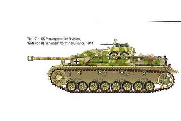 German StuG IV Sd.Kfz.167 [ранней версии] (Academy13522) 1/35
