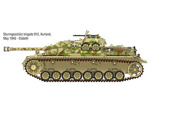 German StuG IV Sd.Kfz.167 [ранней версии] (Academy13522) 1/35