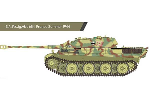 Sd.Kfz. 173 Jagdpanther Ausf.G1 (Academy 13539) 1/35