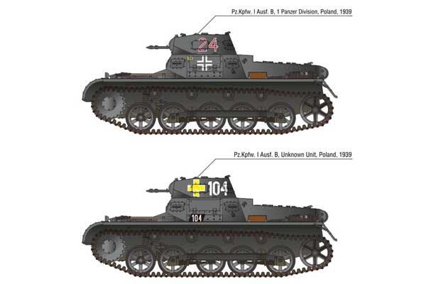 Panzer I Ausf.B і мотоцикл (Academy 13556) 1/35