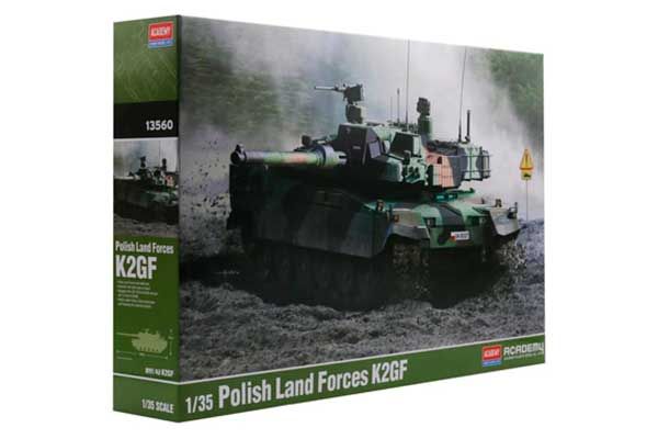 K2GF польской армии (Academy 13560) 1/35