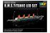 R.M.S.Titanic з набором LED підсвітки (Academy 14220) 1/700