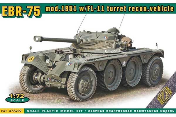 EBR-75 мод.1951 с башей FL-11 (ACE 72459) 1/72