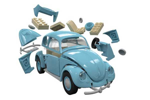 Volkswagen Beetle (Лего збірка) (AIRFIX J6015)