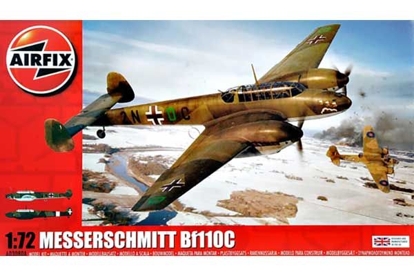 Messerschmitt Bf.110 C/D (Airfix 03080A) 1/72
